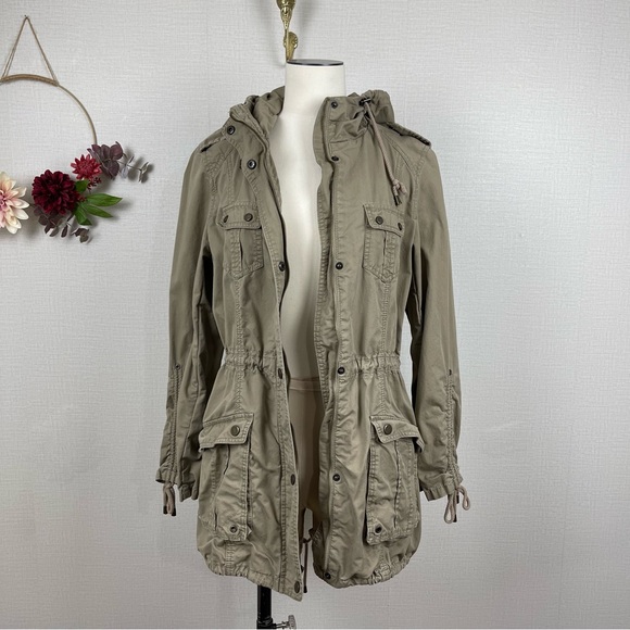 Marc New York Andrew Marc Green Utility Jacket Small - Picture 2 of 11